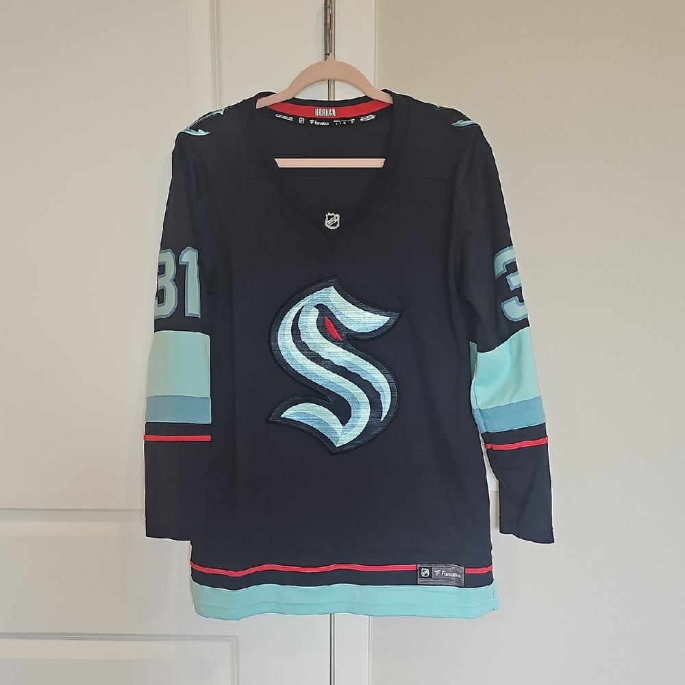 NHL KRAKEN jersey, GRUBAUER 3